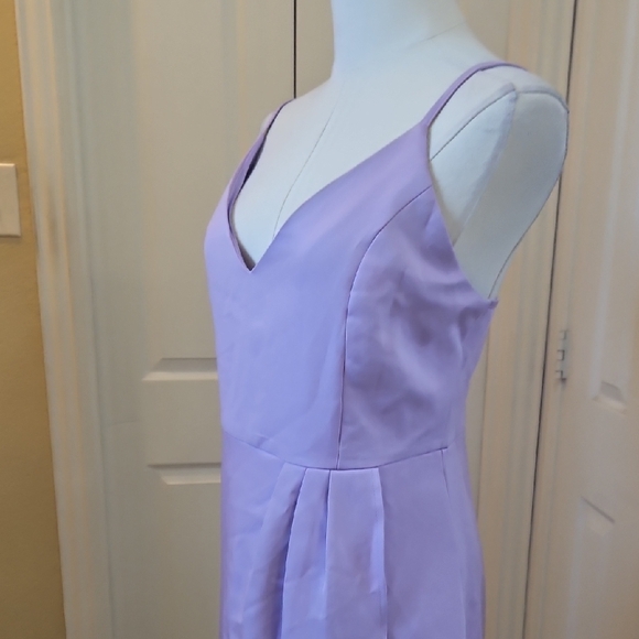 CMZ2005 Sexy V Neck Backless Maxi Sleeveless Spaghetti Straps Cocktail Dress - Picture 7 of 14